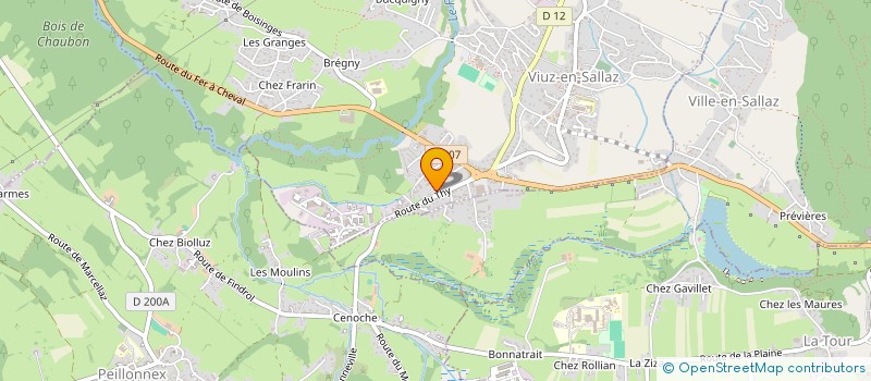 localisation de l'entreprise IMMOSCAN 3D  VIUZ-EN-SALLAZ