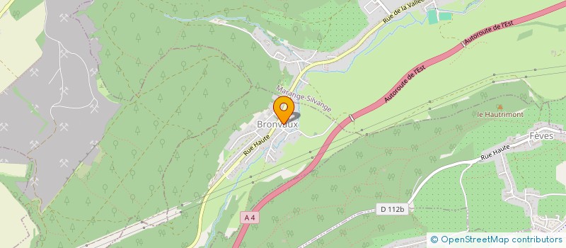 localisation de l'entreprise IMMOSELLE  BRONVAUX