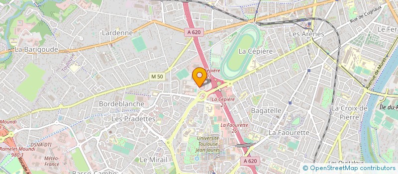 localisation de l'entreprise IMMOSENS PROMOTION à TOULOUSE