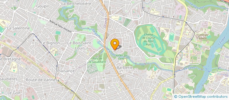 localisation de l'entreprise IMMOSERVICES 44 à NANTES