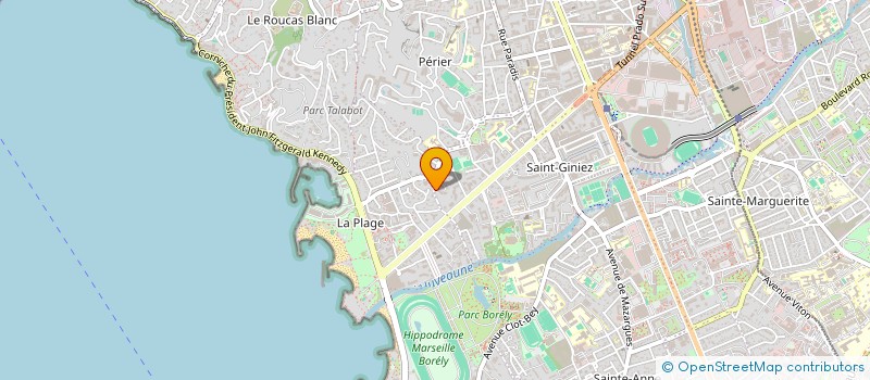 localisation de l'entreprise IMMOSF à MARSEILLE