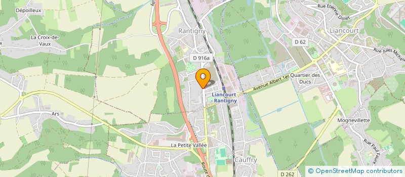 localisation de l'entreprise IMMOSIM  BAILLEVAL