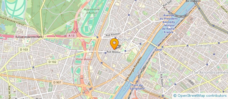 localisation de l'entreprise IMMOSIX  PARIS