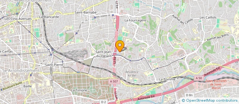 localisation de l'entreprise IMMOSJD à MARSEILLE