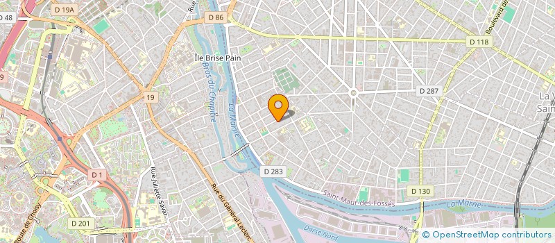 localisation de l'entreprise IMMOSOK à SAINT-MAUR-DES-FOSSES