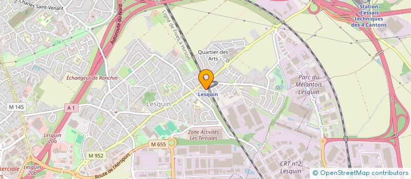 localisation de l'entreprise IMMOSOL à LESQUIN