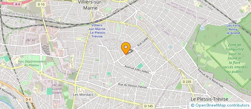 localisation de l'entreprise IMMOSOL  CHAMPIGNY-SUR-MARNE