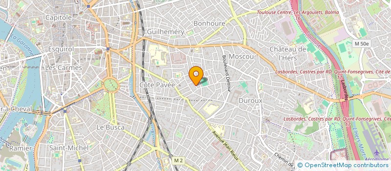 localisation de l'entreprise IMMOSPACE à TOULOUSE