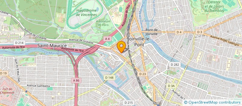 localisation de l'entreprise IMMOSPHERE 38 ALPINE  SAINT-MAURICE