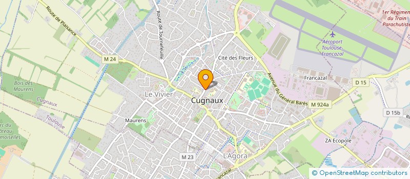 localisation de l'entreprise IMMOSPIRIT  CUGNAUX