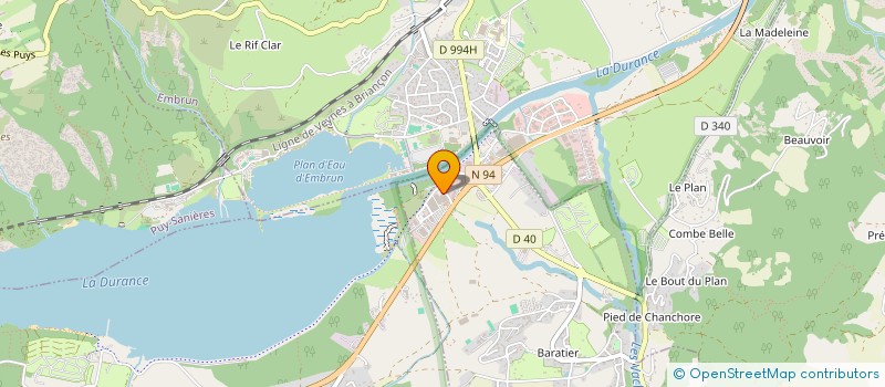 localisation de l'entreprise IMMOSPORT SAINT-PONS  BARATIER