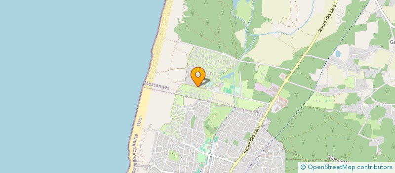 localisation de l'entreprise IMMOSSEGOR  MESSANGES