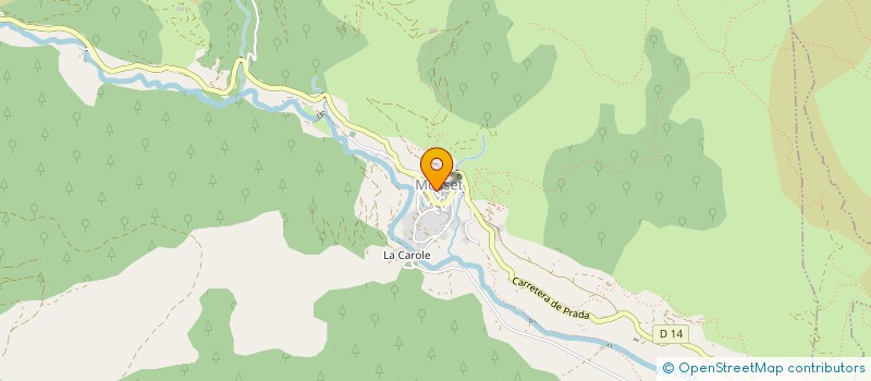 localisation de l'entreprise IMMOSSET  MOSSET