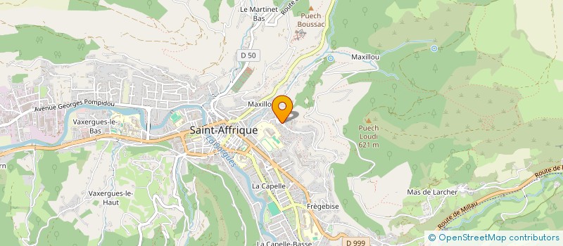 localisation de l'entreprise IMMOSTAFF  SAINT-AFFRIQUE