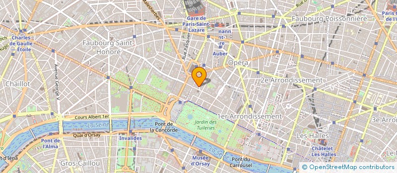 localisation de l'entreprise IMMOSTAR à PARIS