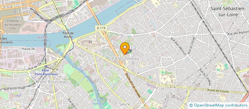 localisation de l'entreprise IMMOSTEP à NANTES