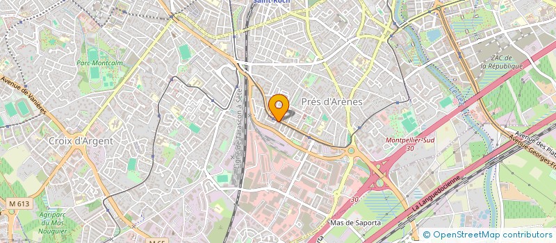 localisation de l'entreprise IMMOSTEP  MONTPELLIER