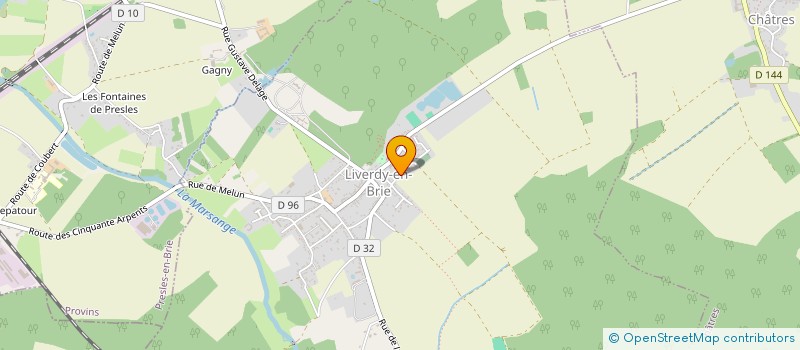 localisation de l'entreprise IMMOSTHILL à LIVERDY-EN-BRIE