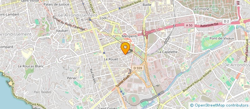 localisation de l'entreprise IMMOSTONE à MARSEILLE