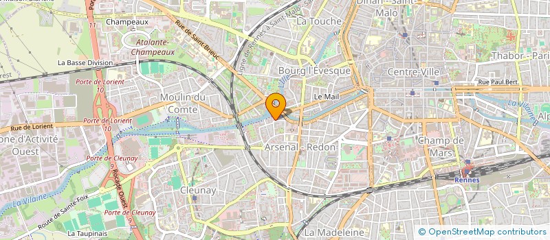 localisation de l'entreprise IMMOSTRATEGY  RENNES