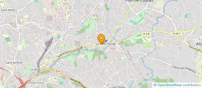 localisation de l'entreprise IMMOSUD à MARSEILLE