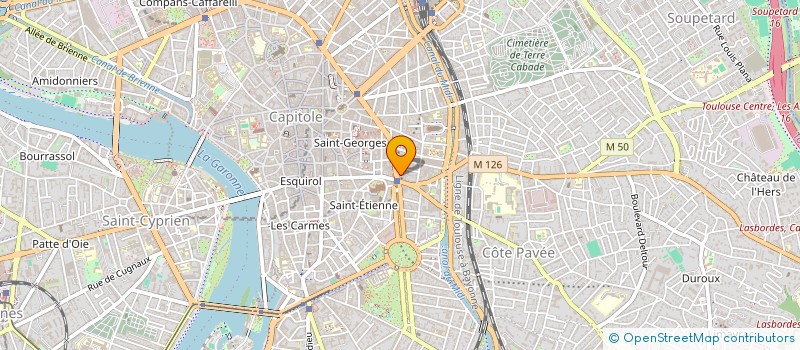 localisation de l'entreprise IMMOSWEET CAILLAVET à TOULOUSE