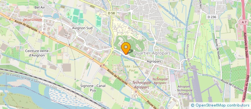 localisation de l'entreprise IMMOTA  AVIGNON