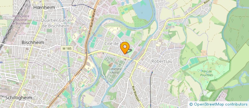 localisation de l'entreprise IMMOTA MANET  STRASBOURG