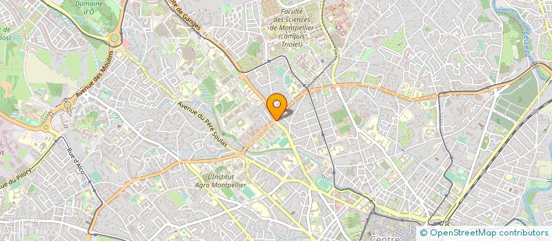 localisation de l'entreprise IMMOTEC à MONTPELLIER