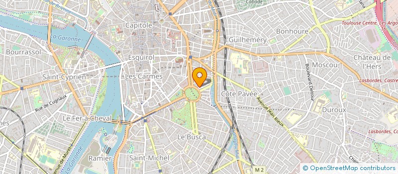 localisation de l'entreprise IMMOTEC-AG. à TOULOUSE