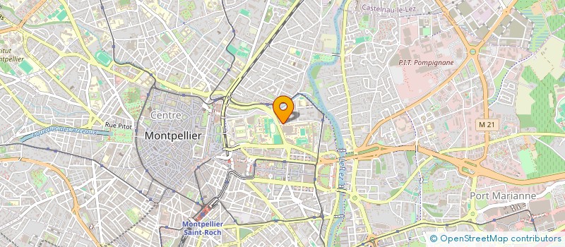 localisation de l'entreprise IMMOTECH à MONTPELLIER