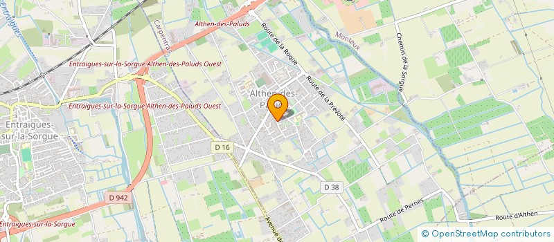 localisation de l'entreprise IMMOTECH  ALTHEN-DES-PALUDS