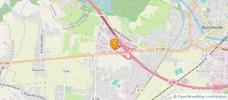 localisation de l'entreprise IMMOTECH à SAINT-PIERRE-EN-FAUCIGNY