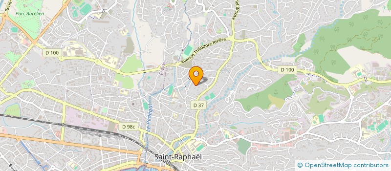localisation de l'entreprise IMMOTECH à SAINT-RAPHAEL