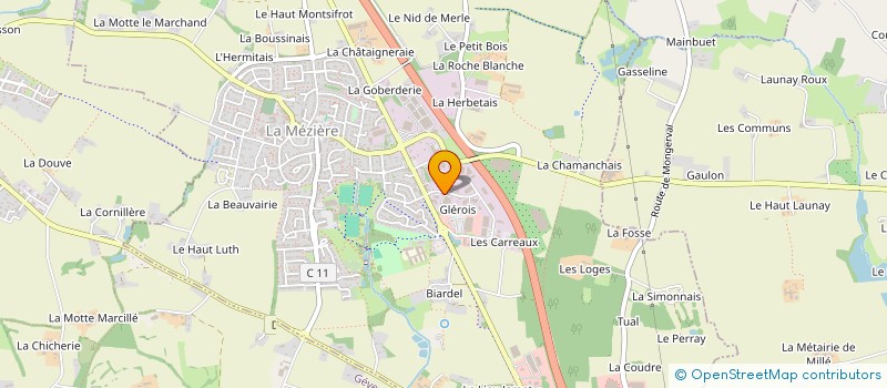 localisation de l'entreprise IMMOTECH CAPITAL INVESTMENT  CESSON-SEVIGNE