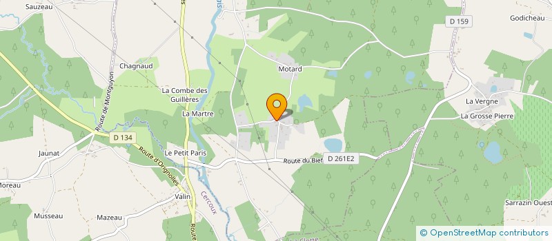 localisation de l'entreprise IMMOTECH GROUPE  SAINT-PIERRE-DU-PALAIS