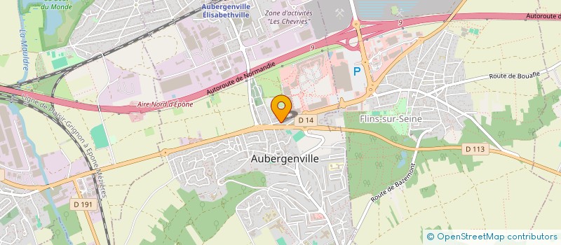 localisation de l'entreprise IMMOTECH STAR 2  AUBERGENVILLE