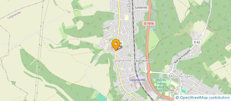 localisation de l'entreprise IMMOTEIX  LAIGNEVILLE