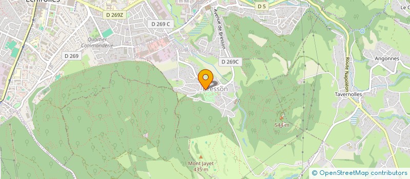localisation de l'entreprise IMMOTEK  EYBENS