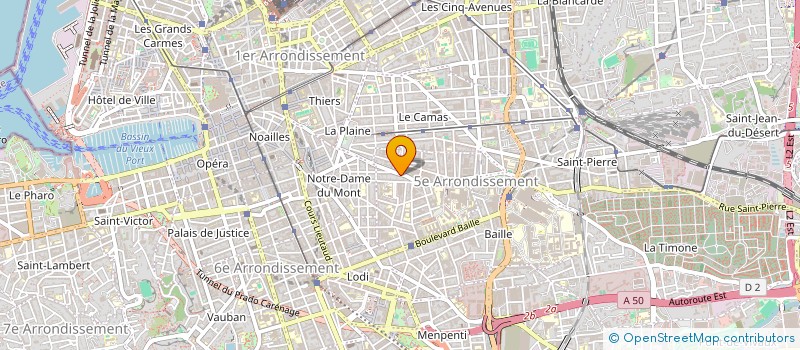 localisation de l'entreprise IMMOTEK 94 à MARSEILLE