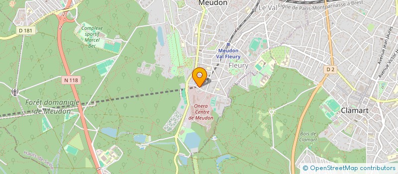 localisation de l'entreprise IMMOTEL CONSULTING à MEUDON
