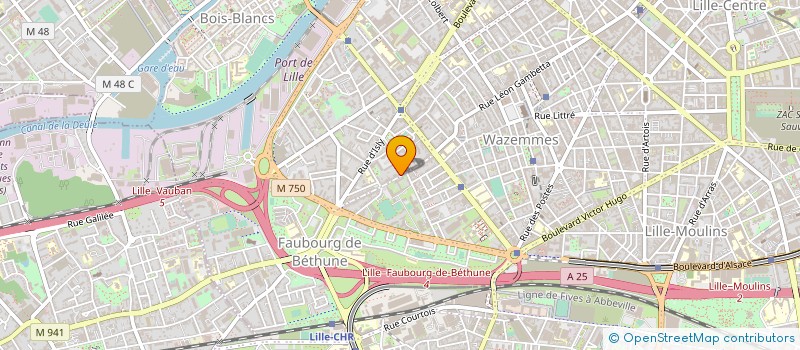 localisation de l'entreprise IMMOTEP à LILLE