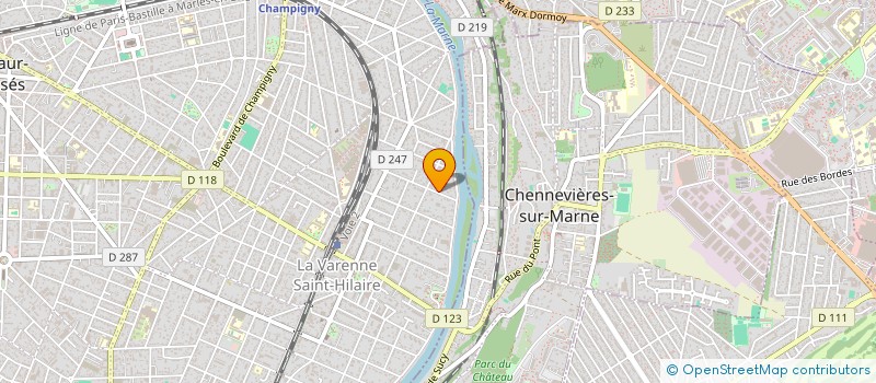 localisation de l'entreprise IMMOTEP à SAINT-MAUR-DES-FOSSES