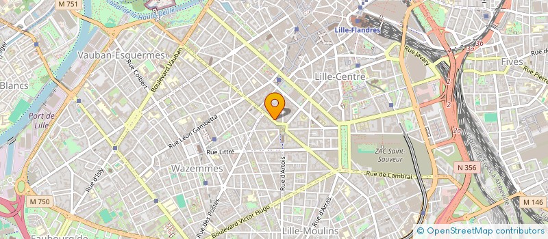 localisation de l'entreprise IMMOTEP  LILLE