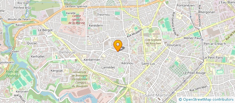 localisation de l'entreprise IMMOTEP à BREST
