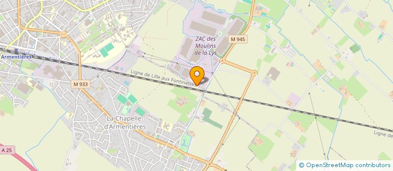 localisation de l'entreprise IMMOTEP  HOUPLINES