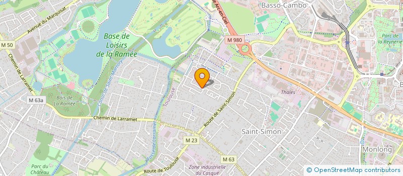 localisation de l'entreprise IMMOTEP à TOULOUSE