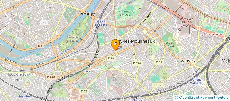 localisation de l'entreprise IMMOTEP à ISSY-LES-MOULINEAUX