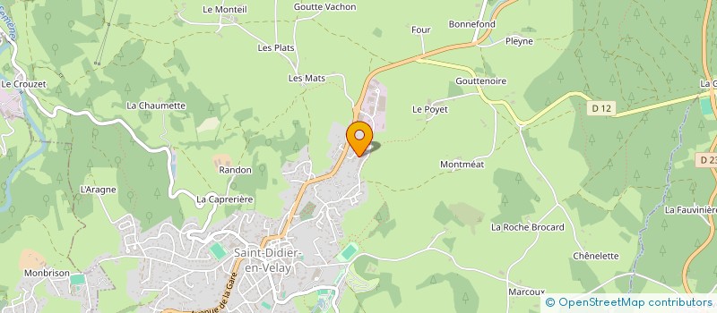 localisation de l'entreprise IMMOTEX  SAINT-DIDIER-EN-VELAY