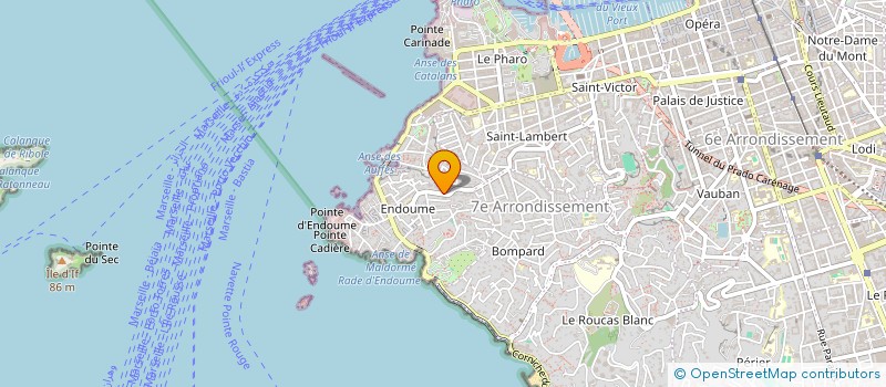 localisation de l'entreprise IMMOTHEO à MARSEILLE